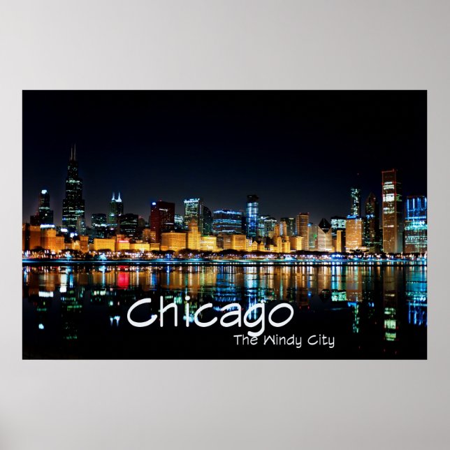 POSTER CHICAGO - A CIDADE DA VENDA (Frente)