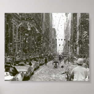 Pôster Chicago dá boas-vindas aos três astronautas de