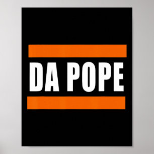 Poster Chicago Da Pope Engraçado Humor