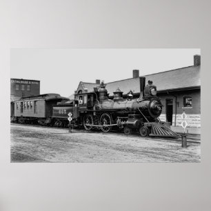 Pôster CHICAGO e FLUXO FERROVIÁRIO DO NORTE