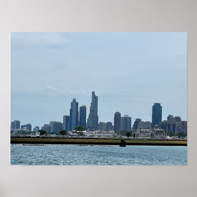 Poster Chicago Illinois (Frente)