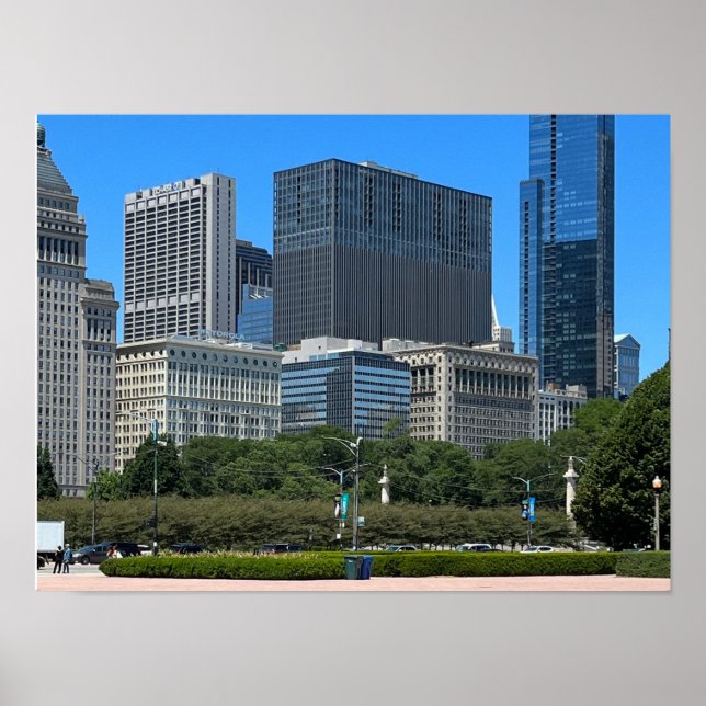 Poster Chicago Illinois (Frente)