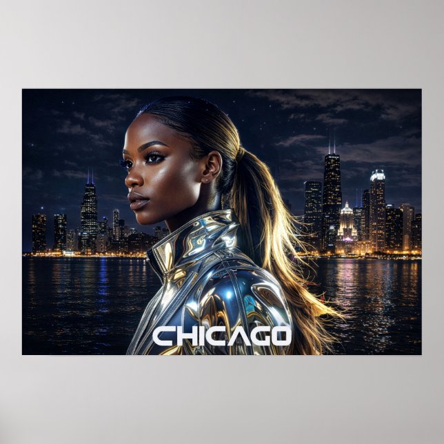 POSTER CHICAGO - ILLINOIS (Frente)