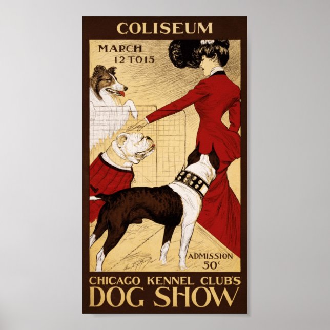Poster Chicago Kennel Club Dog Show (Frente)