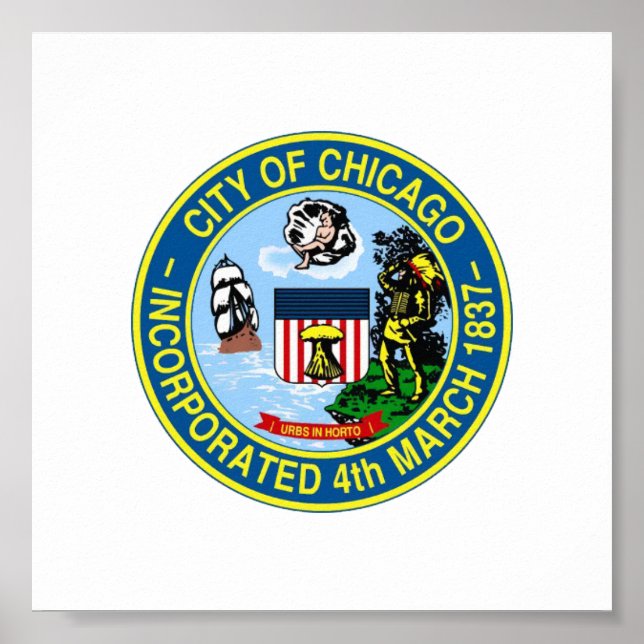 Poster Chicago Seal (Frente)