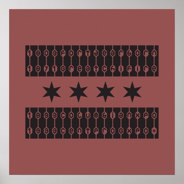 Poster Chicago Stars (Frente)