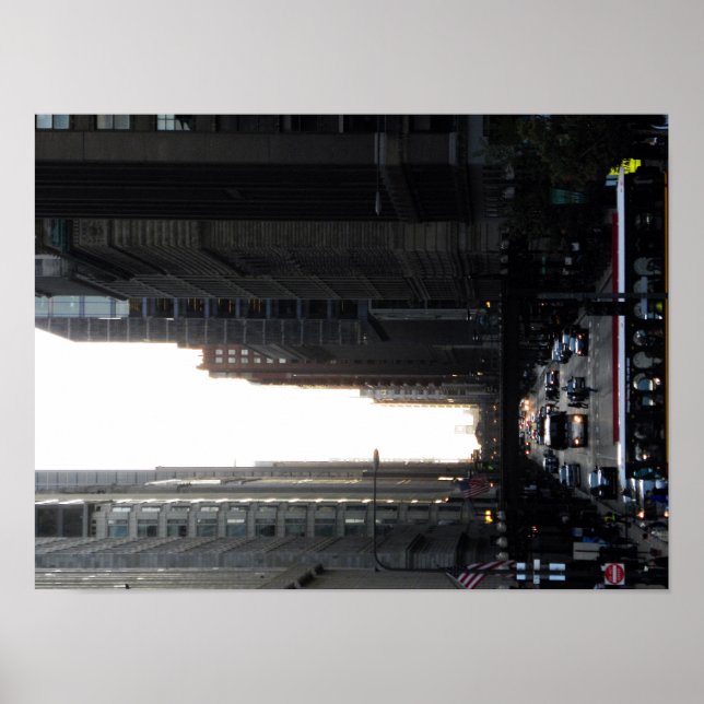 Pôster Chicago Street1 (Frente)