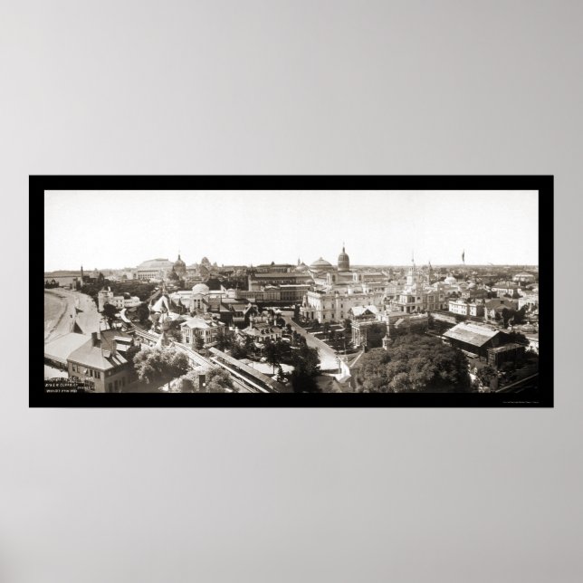 Pôster Chicago World Fair Photo 1893 (Frente)