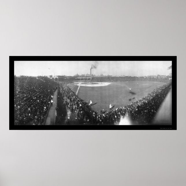 Poster Chicago World Series Foto 1906 (Frente)