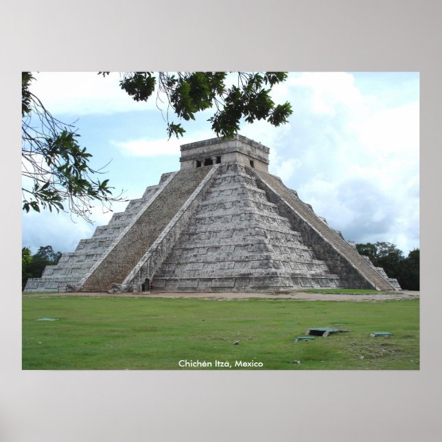Pôster Chichen Itza, México (Frente)
