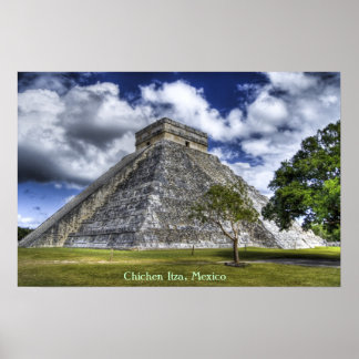 Poster Chichen Itza, México