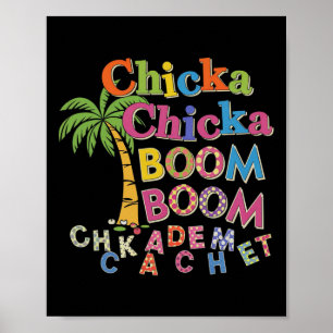 Poster Chicka Boom Boom Estou Tão Feliz Em Ver Você 1º Di