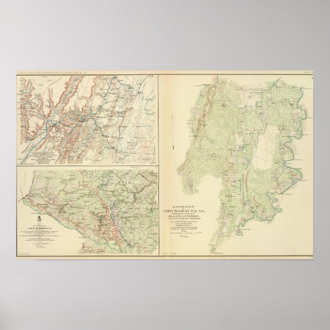 Pôster Chickamauga, Ga (Frente)