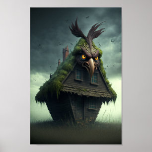 Poster Chicken Horror House