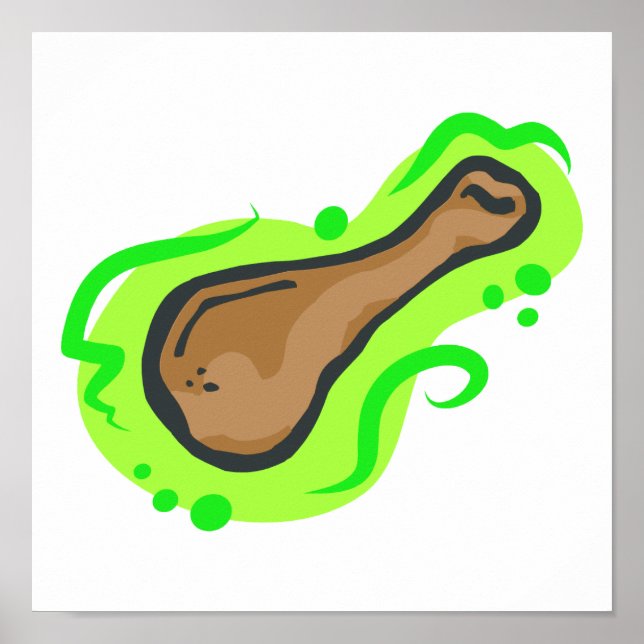 Poster Chicken Leg (Frente)