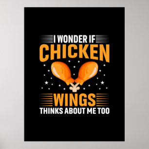 Poster Chicken Lover Chicken Wing