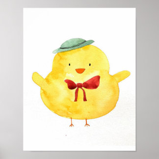 Poster Chicken Painting | Framed Gallery