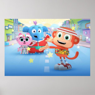 Poster Chico and Bon Bon