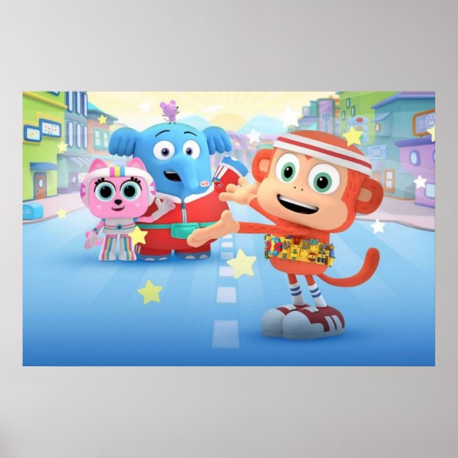 Poster Chico and Bon Bon (Frente)