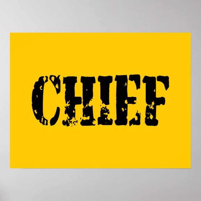POSTER CHIEF (Frente)