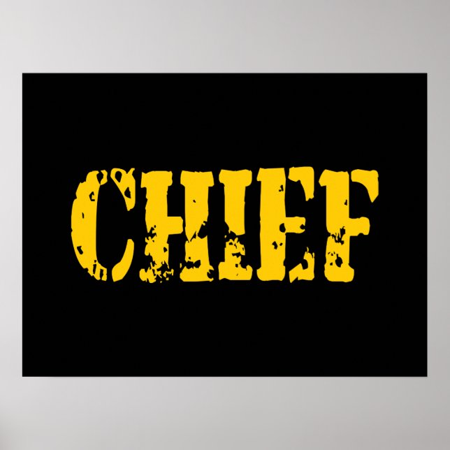 POSTER CHIEF (Frente)