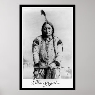 Pôster Chief Sitting Bull 1889