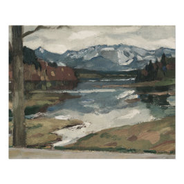 Pôster Chiemsee - Leão Putz - Arte Paisagem