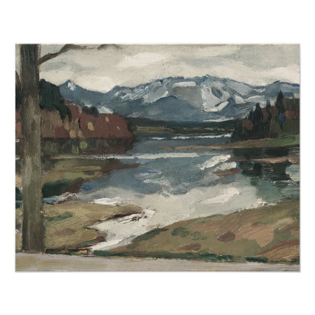 Pôster Chiemsee - Leão Putz - Arte Paisagem (Frente)