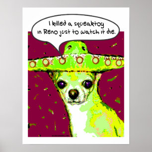 Poster Chihuahua do assassino