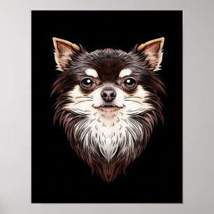 Poster Chihuahua Dog Portrait_Dog Lover