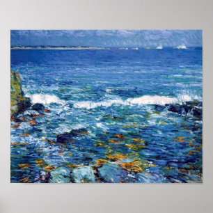 Poster Childe Hassam - Ilha do Pato a partir de Appledore
