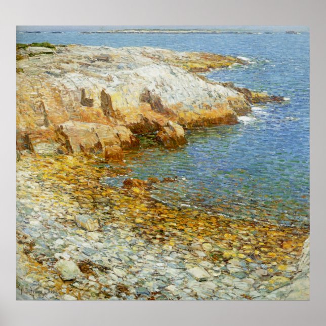 Pôster Childe Hassam - "Isles of Shoals" (Isles de Shoals (Frente)