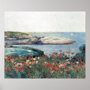 Poster Childe Hassam - papoilas, ilhas dos bancos de