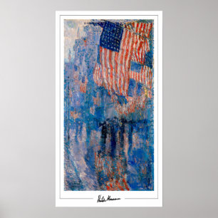 Poster Childe Hassam Zedign Cartaz de Arte #106