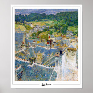 Poster Childe Hassam Zedign Cartaz de Arte #402-2