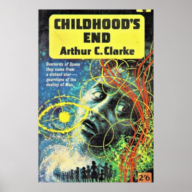 Poster Childhoods End Arthur C Clarke (Frente)