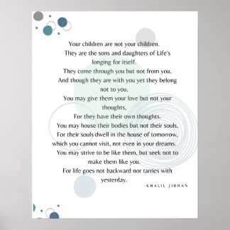Poster Children Poem 