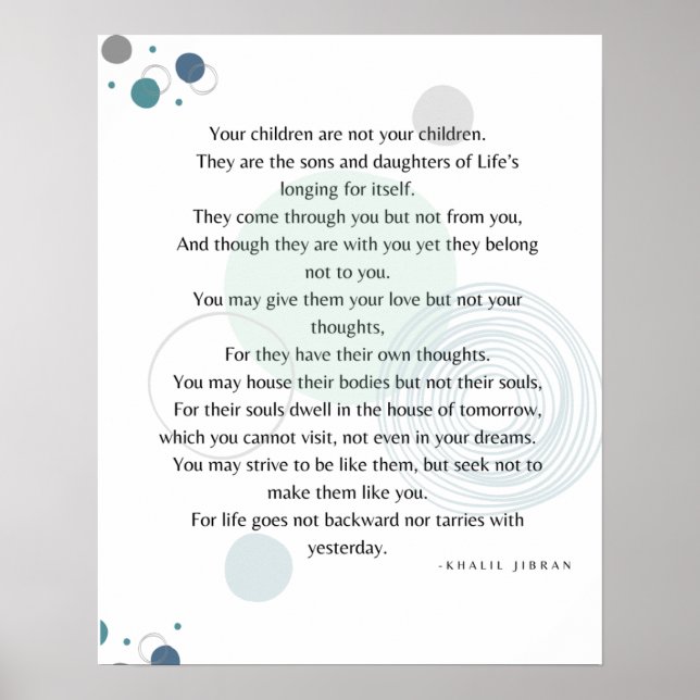 Poster Children Poem  (Frente)