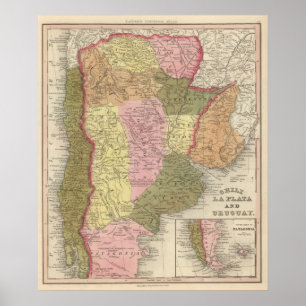 Pôster Chile e Argentina