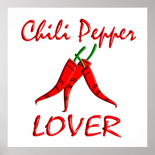 Pôster Chili Pepper Lover (Frente)
