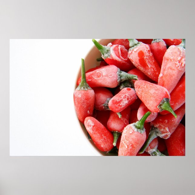 Poster Chilis congelados (Frente)