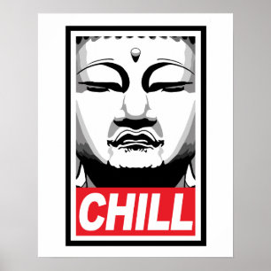 Poster Chill Buddha