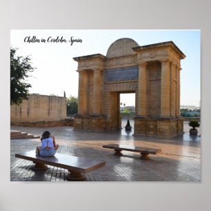 Poster Chillin em Córdoba, Espanha