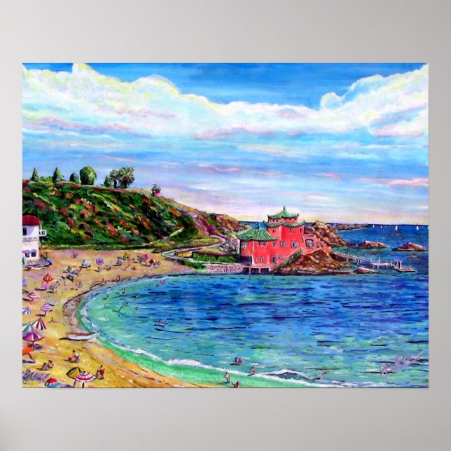 Pôster China Cove Newport Beach (Frente)