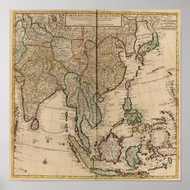 Pôster China e Índia (Frente)