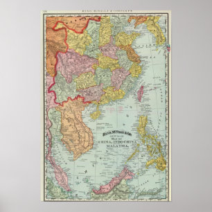 Pôster China e Malaysia