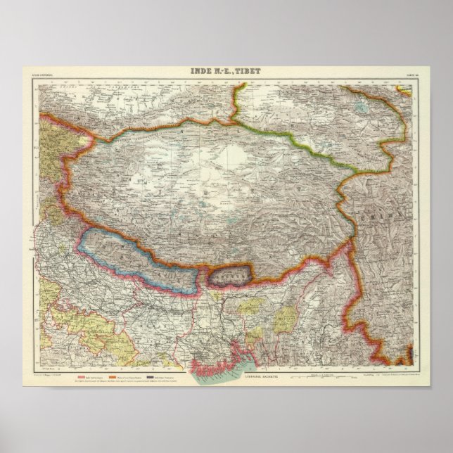 Poster China e Tibete (Frente)