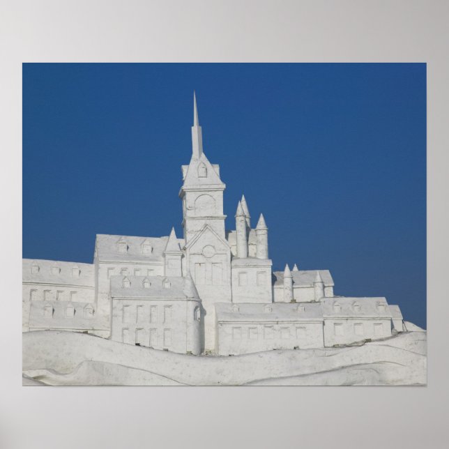 Pôster CHINA, Heilongjiang Province, Haerbin (Harbin). 3 (Frente)