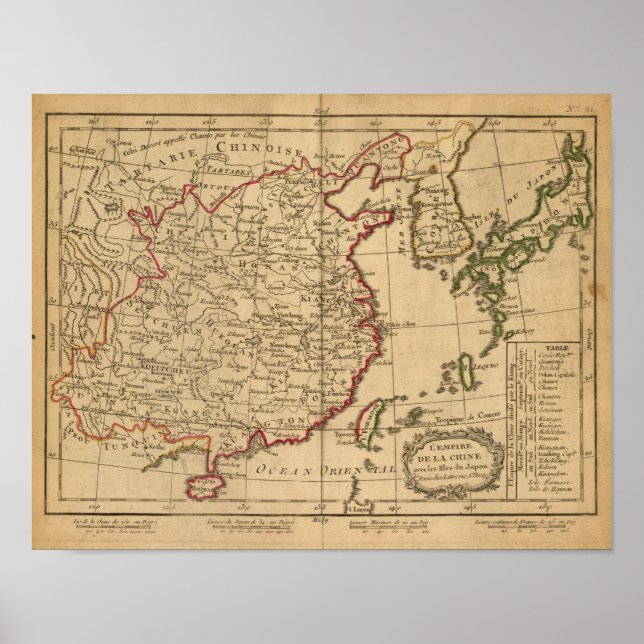 Pôster China, Japão (Frente)