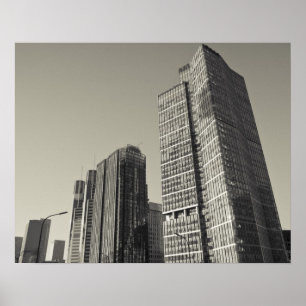 Poster China, Pequim, Distrito de Chaoyang. Plaza Fortune